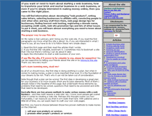 Tablet Screenshot of a-web-biz.com